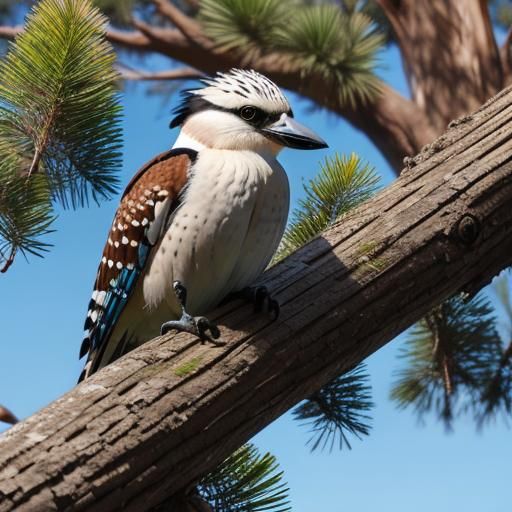 Kookaburra in Gum Tree: An Australian Icon