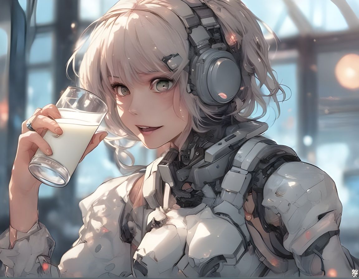 Refreshing Glass of Milk