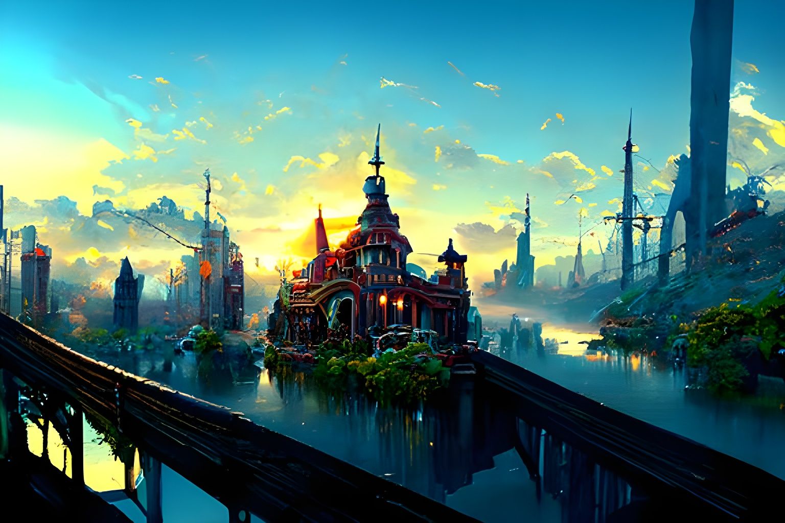 New victorian-era city#4