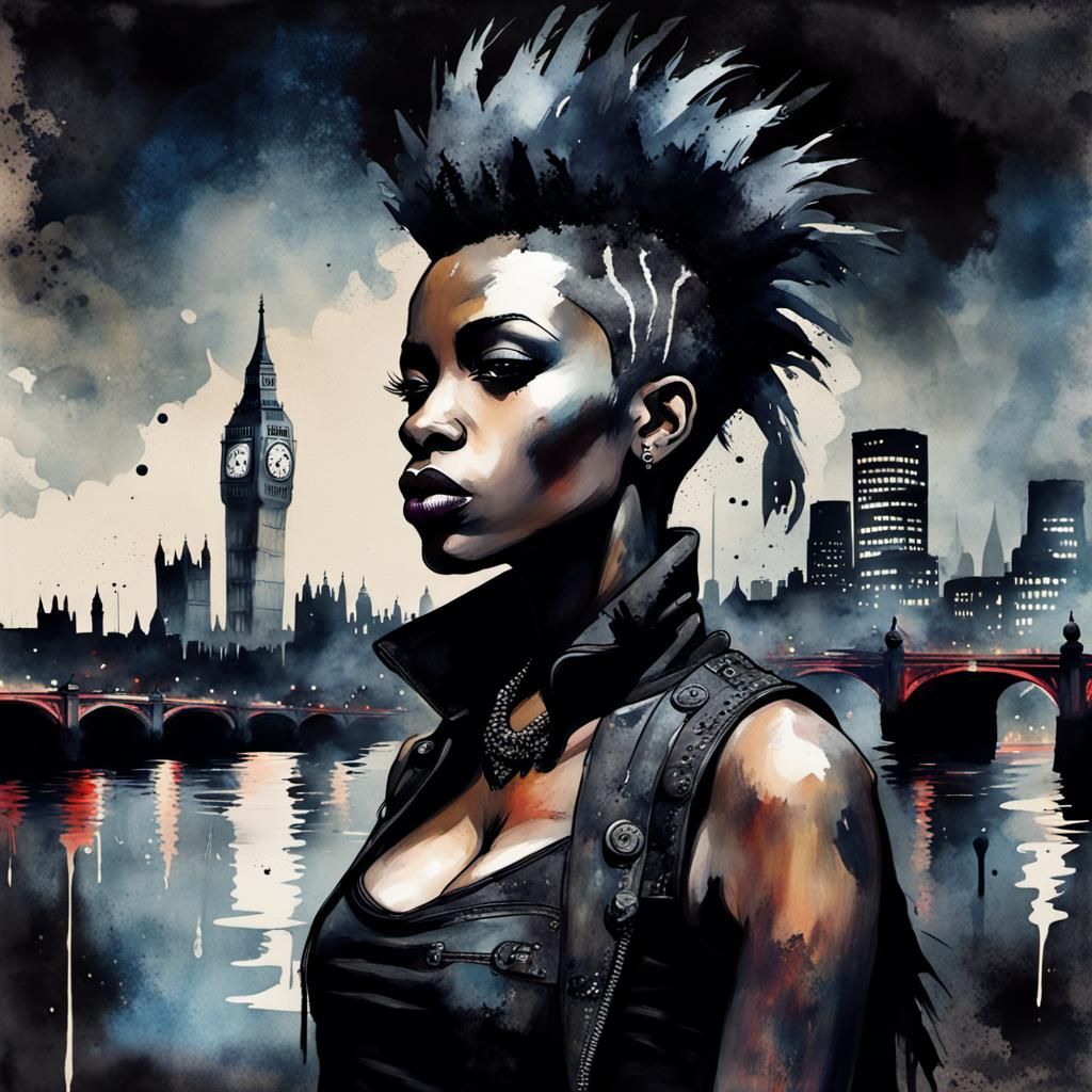Londonpunk Goddess Unleashed