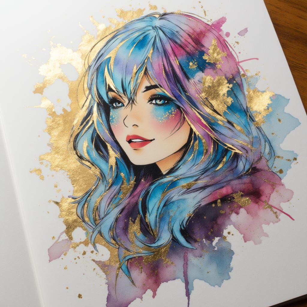 AI Generated Image Based on Orel LoRA