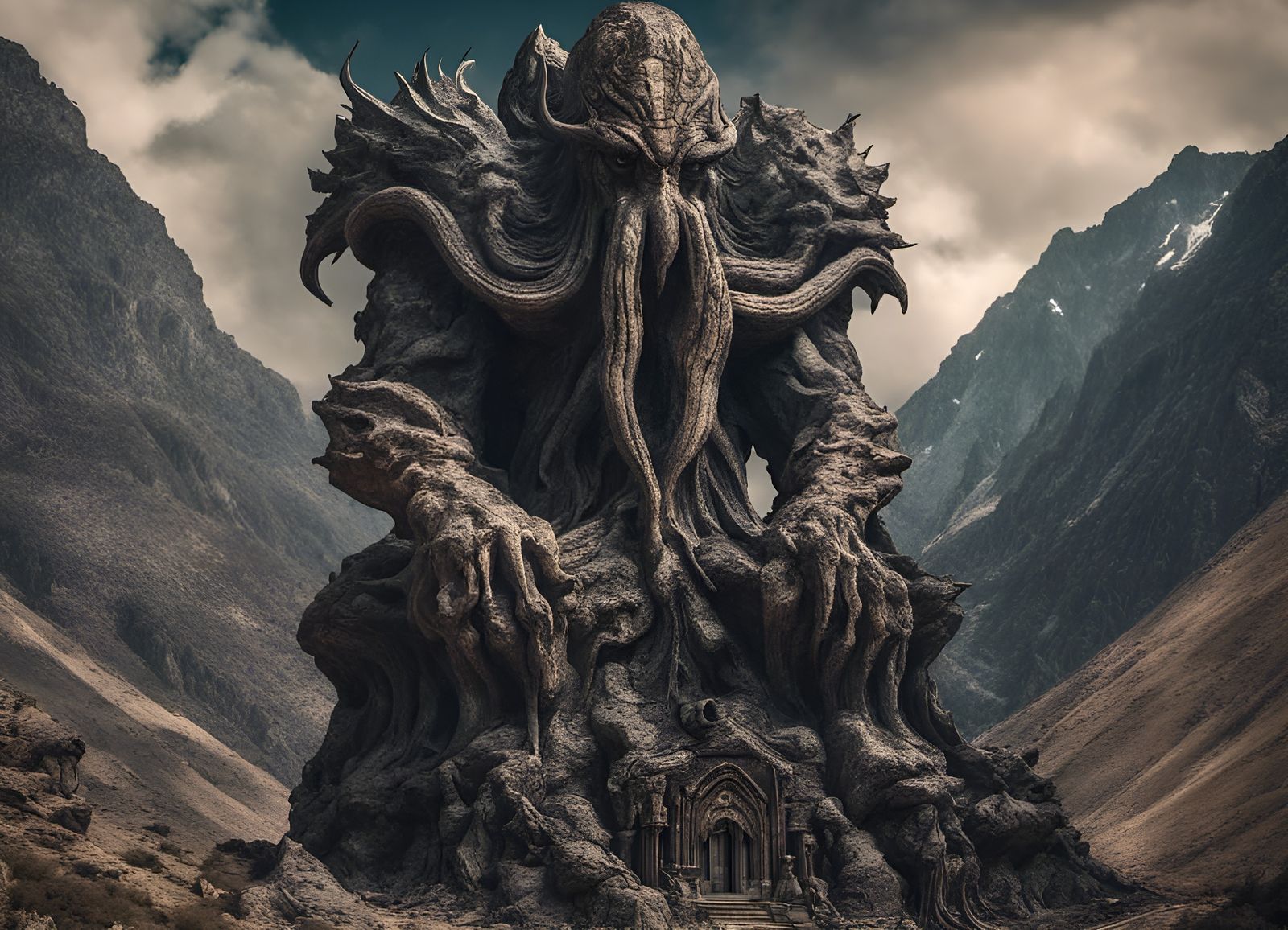 Mountain Temple of Cthulhu
