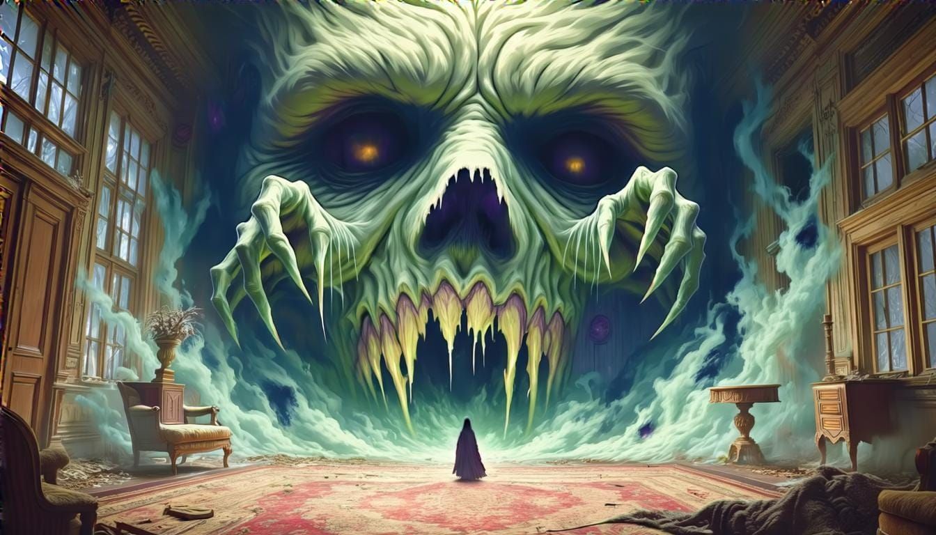 Terrifying Poltergeist Haunting Victorian Mansion