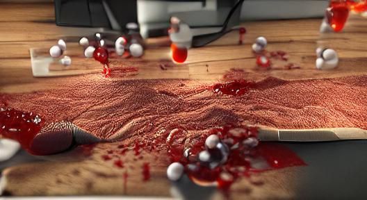 Forensic Investigator in Dark Crime Lab