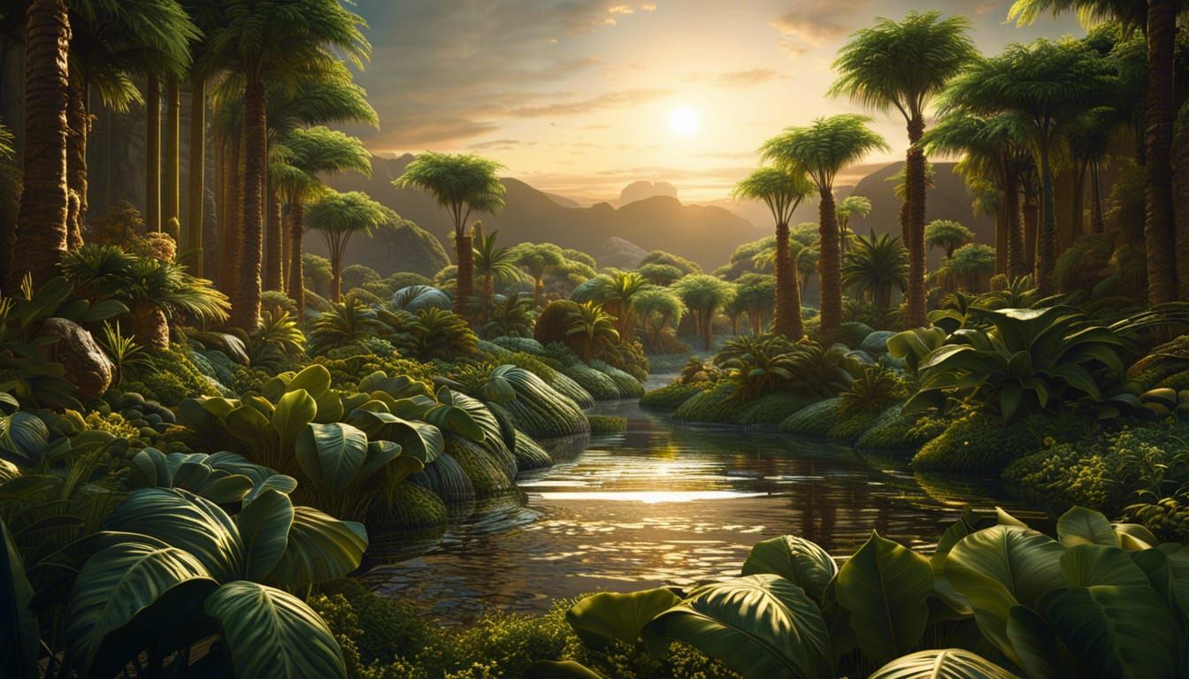 Terraformed Venus: Jungle Sci-Fi Masterpiece