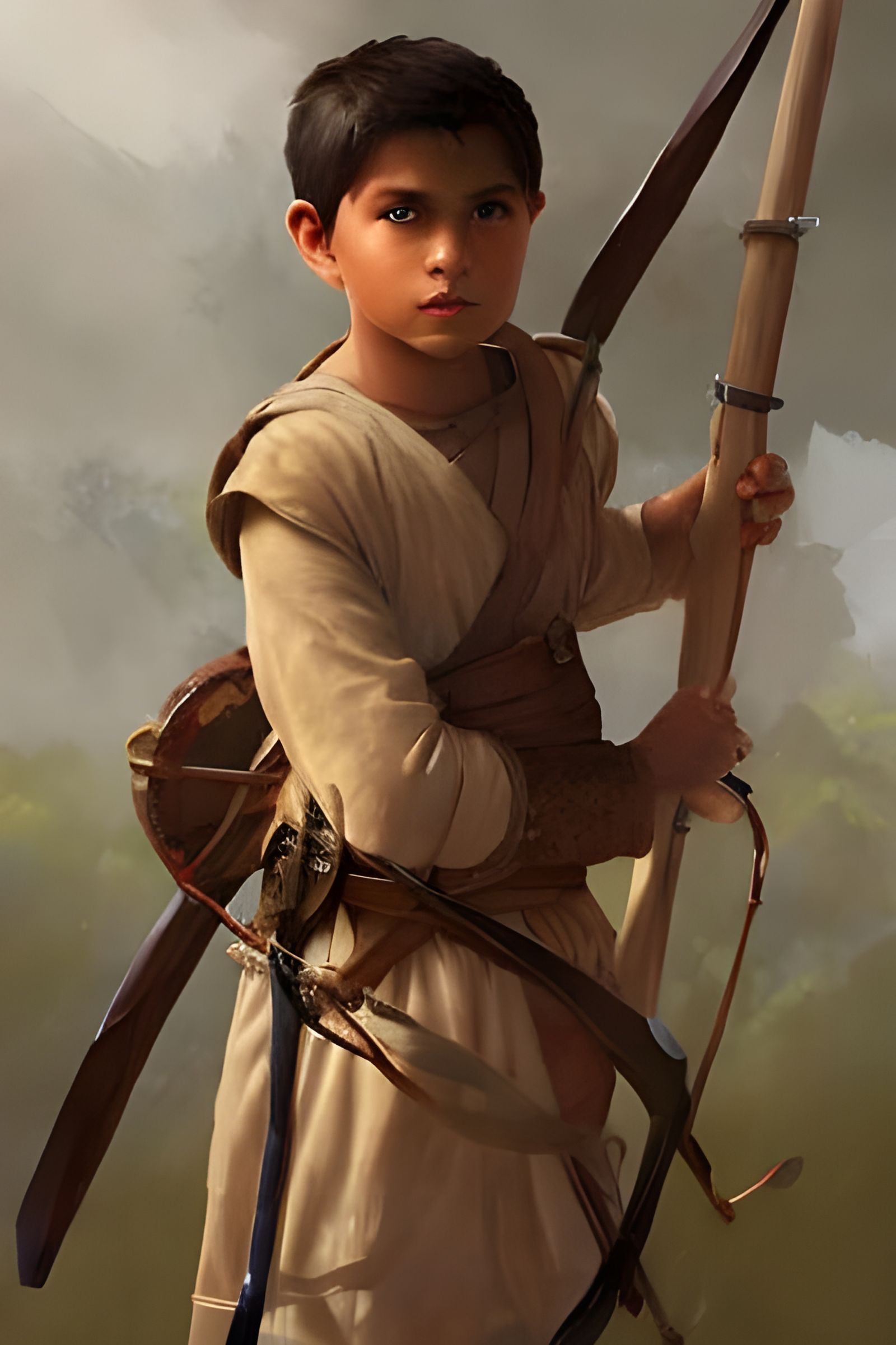 Abstract Background Blend AI Art