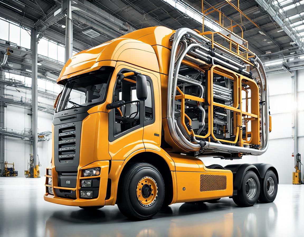 Intricate Technical Design with Abstract Fractal Elements