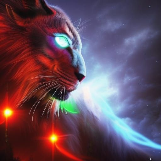 Muscular Skinwalker Shaman in Dark Fantasy Glade