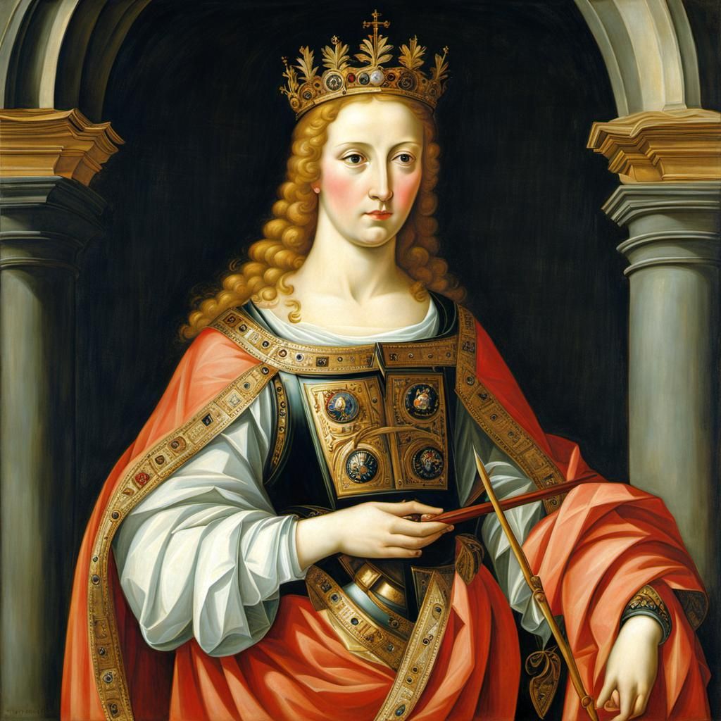 St Catherine of Alexandria Portrait