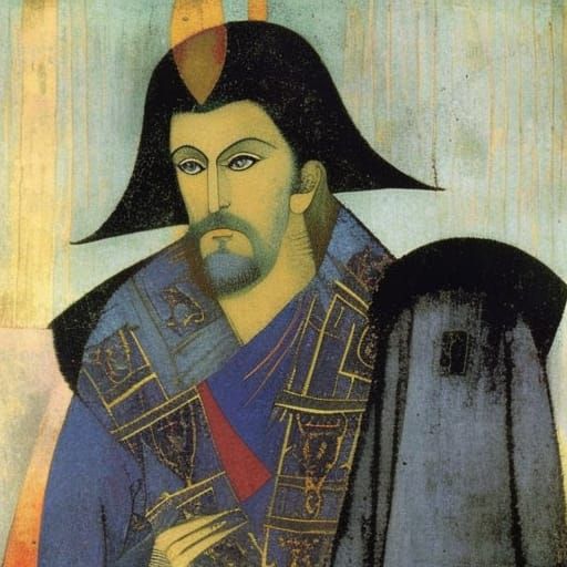 Vampire's Demand for Blood: Iconographic Abstract