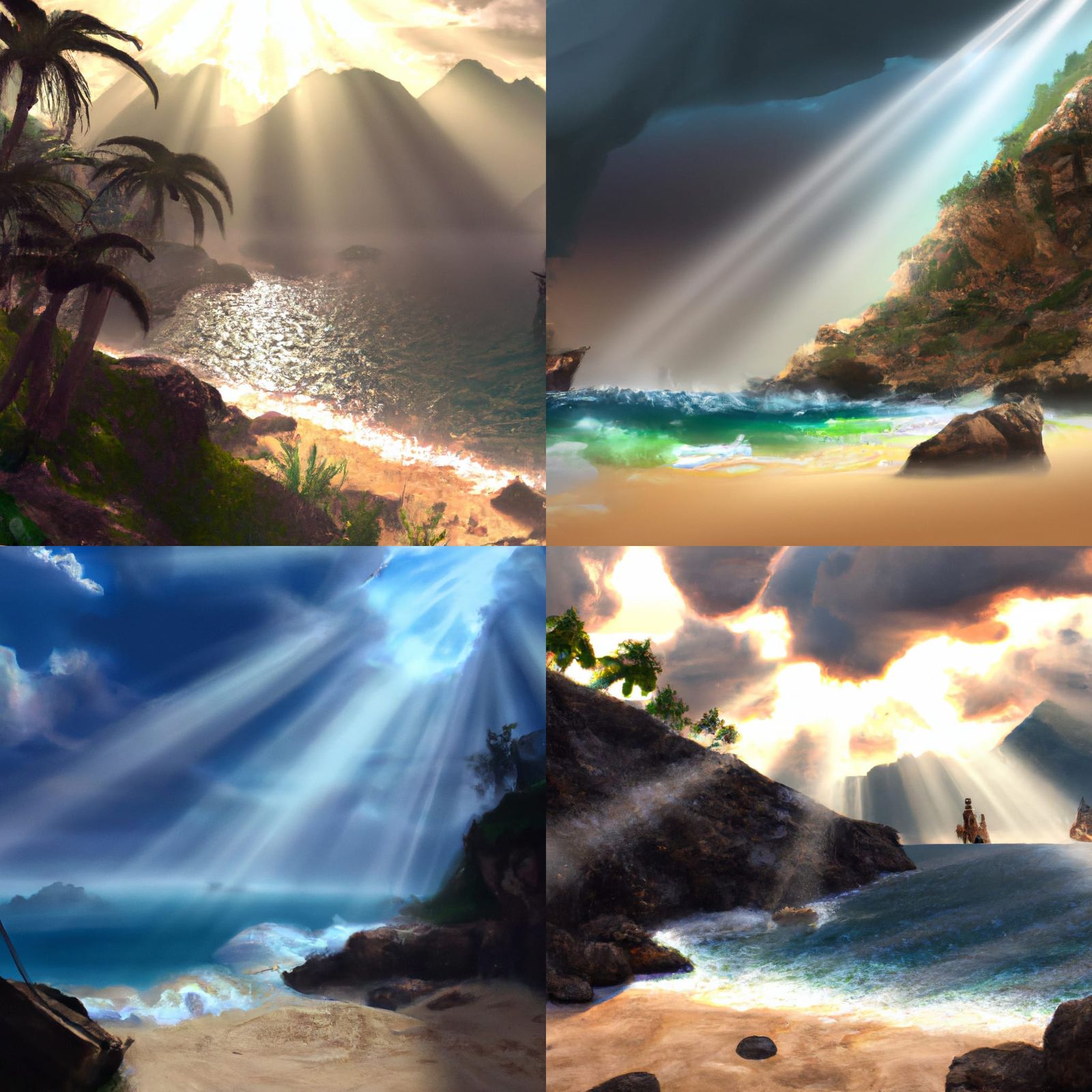 Pirates of the Caribbean Style Beach in 8k