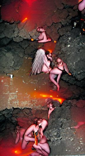 Angels Drinking Lava: Poster Art