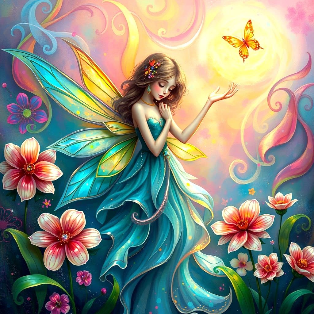 Make a Wish – Oskia – Fee - Oski, der Wunscherfüller – Oskar bedeutet auf altnordisch Speer Gottes, Germanen, auf irisch...