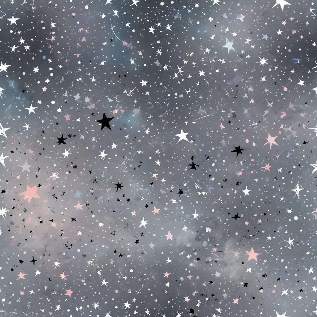Pastel Star Background in Detailed Matte Painting Style