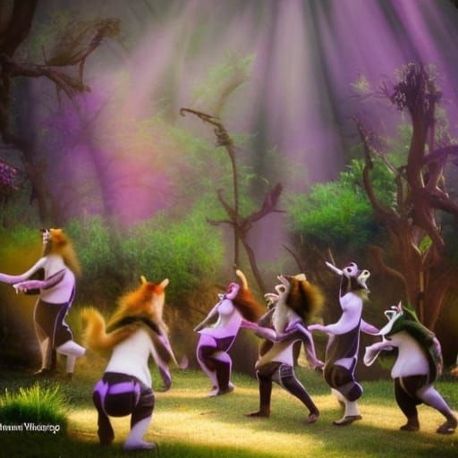 Everdell Animals Dance in the Meadow