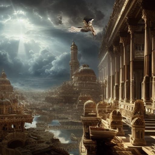 Epic Cinematic Digital Matte Painting