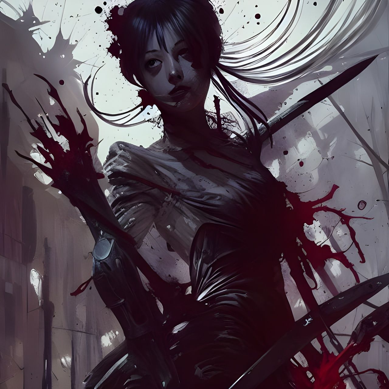 Terrifying Malenia Speedpaint in Horror Style