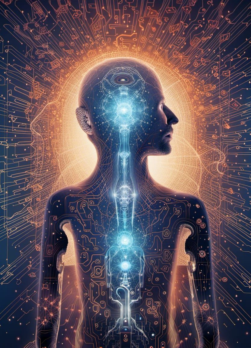 AI Soul: An Artificial Intelligence Rendering