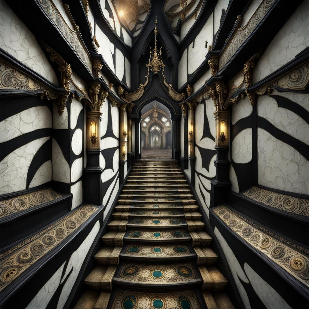 Grotesque Fantasy Masterpiece in Magical Realism