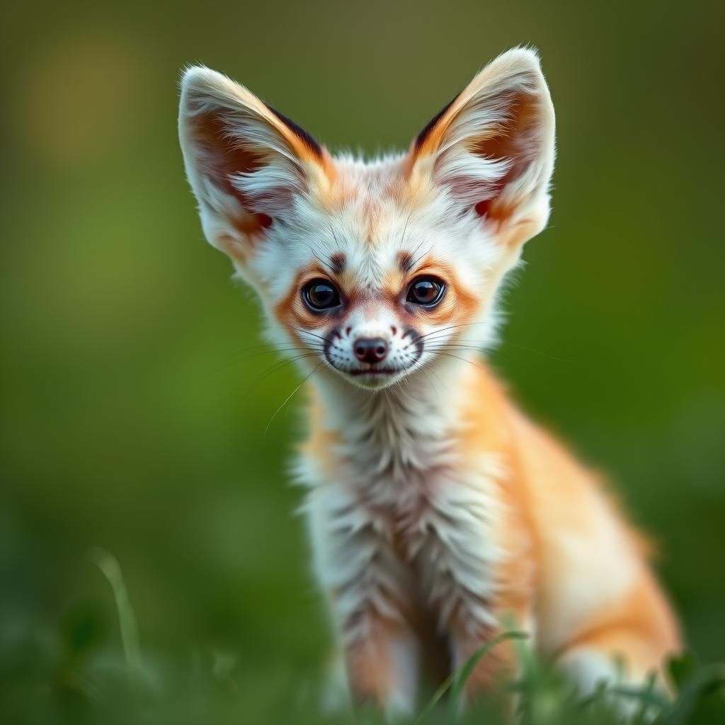 Fennecanda: Fox and Panda Hybrid with Cold Eyes