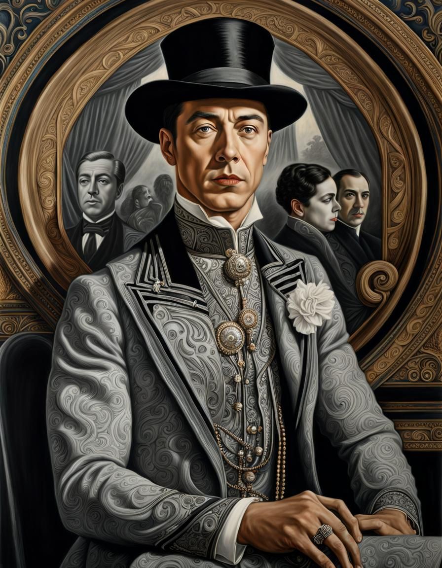 Rudolph Valentino, silent movie star