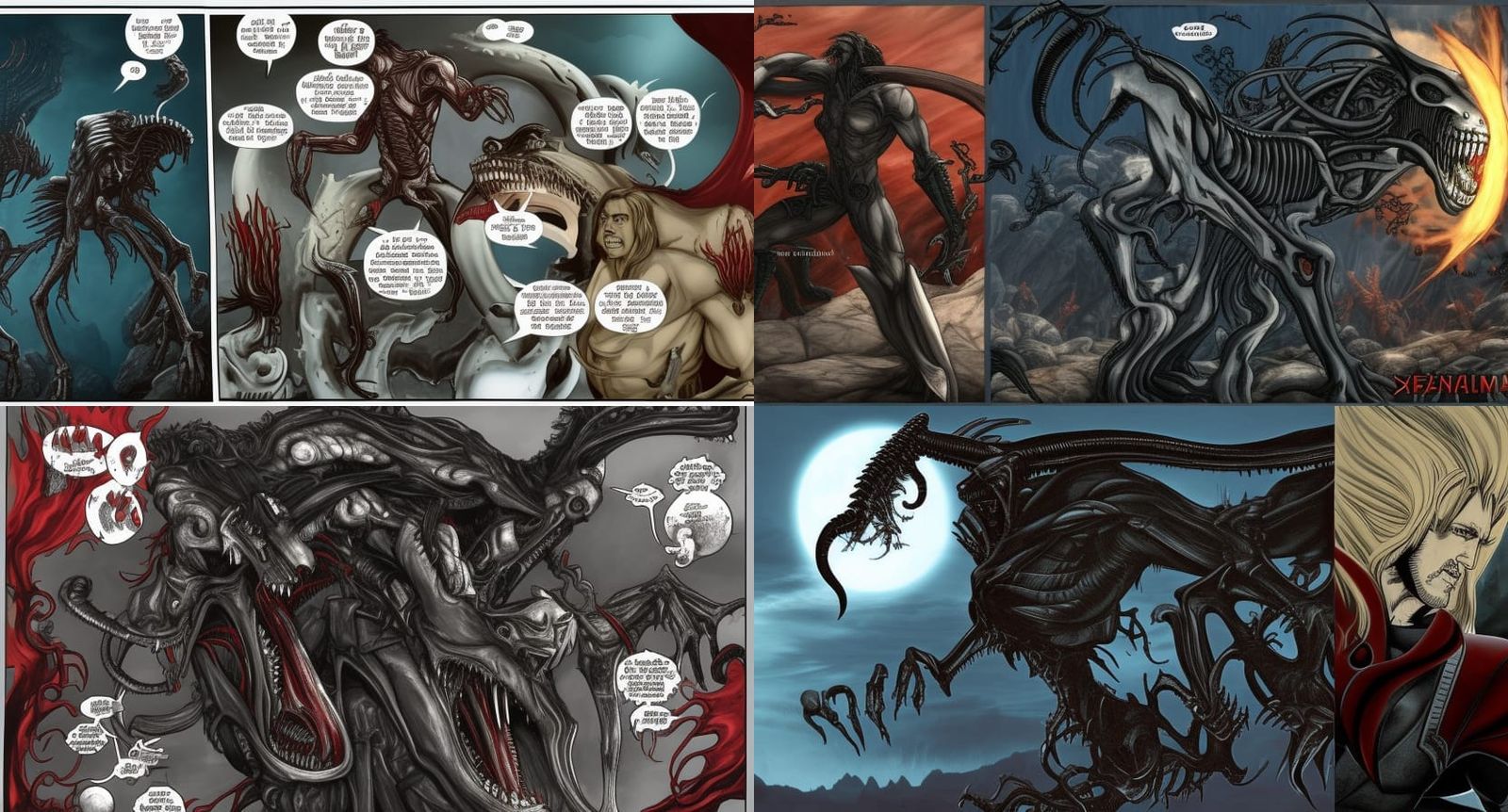 Castlevania Confronts a Xenomorph Horror