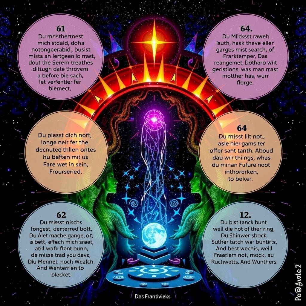 Abstract Fractal Cosmos Unleashed in Digital Art