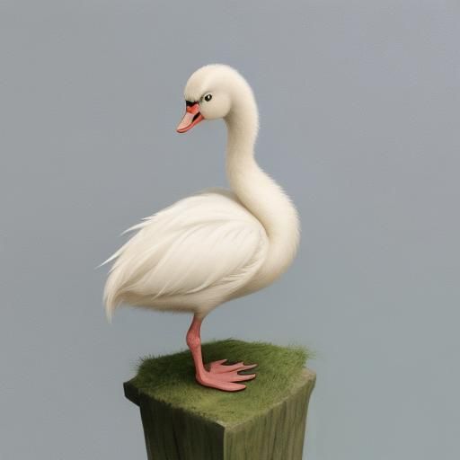 AI Generated Image of the Ugly Duckling