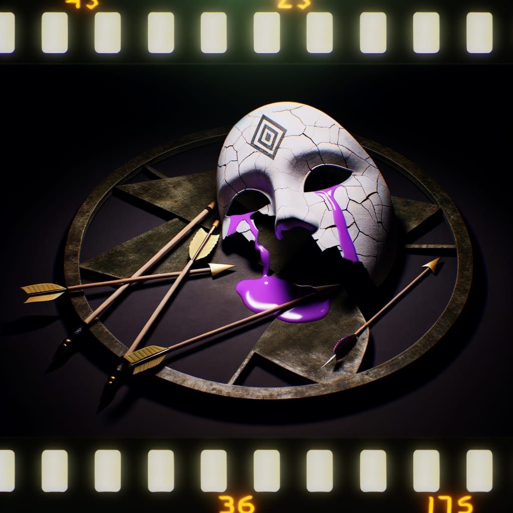 Epic Porcelain Mask, Shattered Existence, Purple Tears, Film...