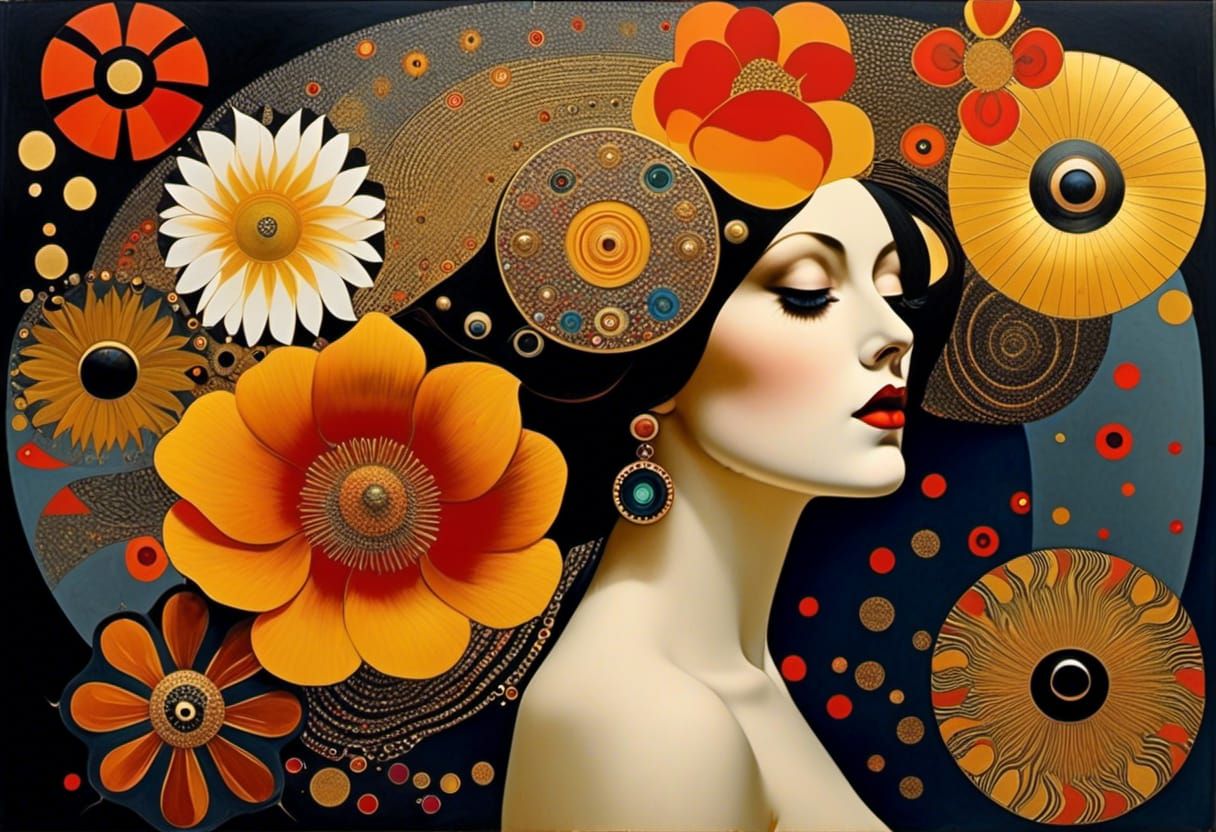 Ecstatic Gold: A Vienna Secession Portrait