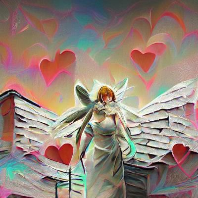 Ethereal Angel of Love and Compassion