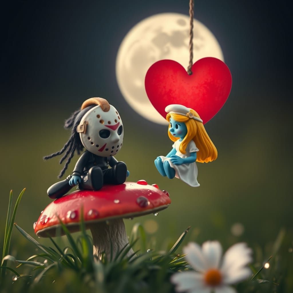 Jason Voorhees in Miniature Horror Still