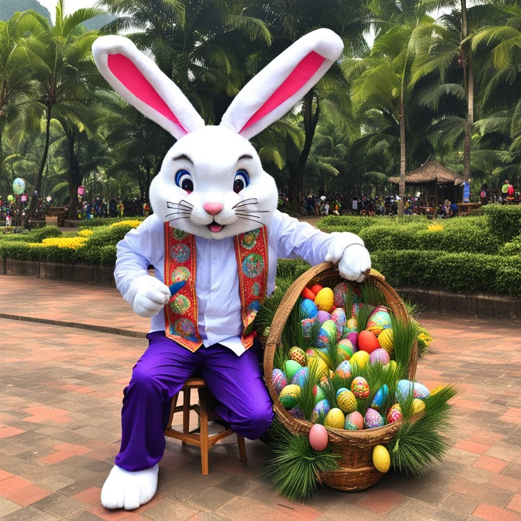 Easter Bunny Visits Vietnam