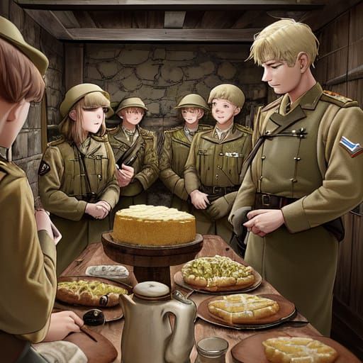 Australian Soldiers Share Hope in a Bomb Bunker