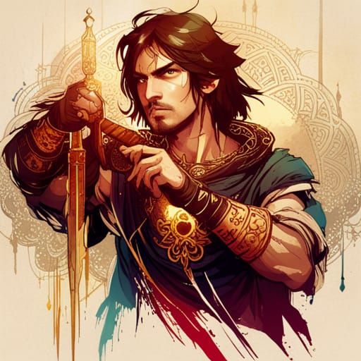 Prince of Persia: Luminous Digital Painting