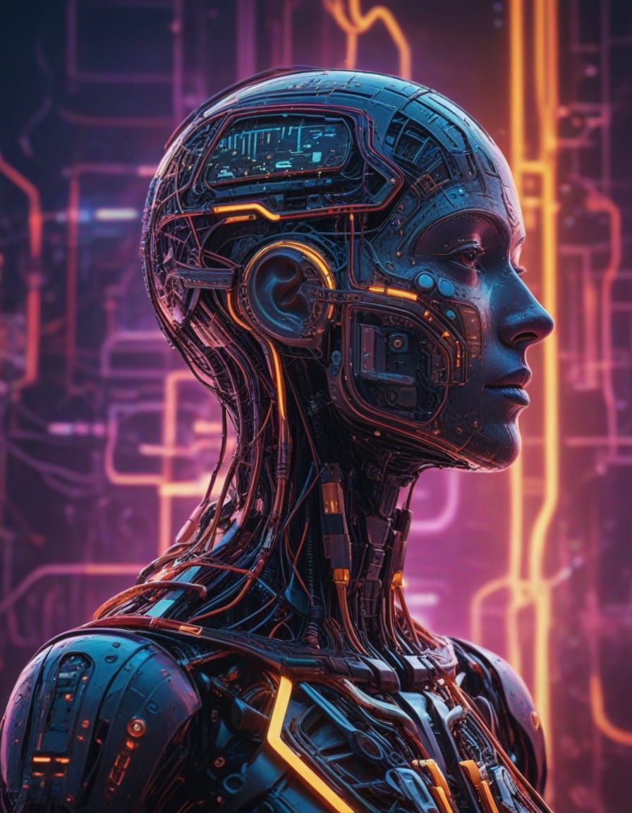 AI Portrait in Surreal Cinematic Style