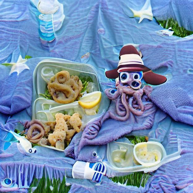 Calamari Jones's Underwater Picnic Adventure
