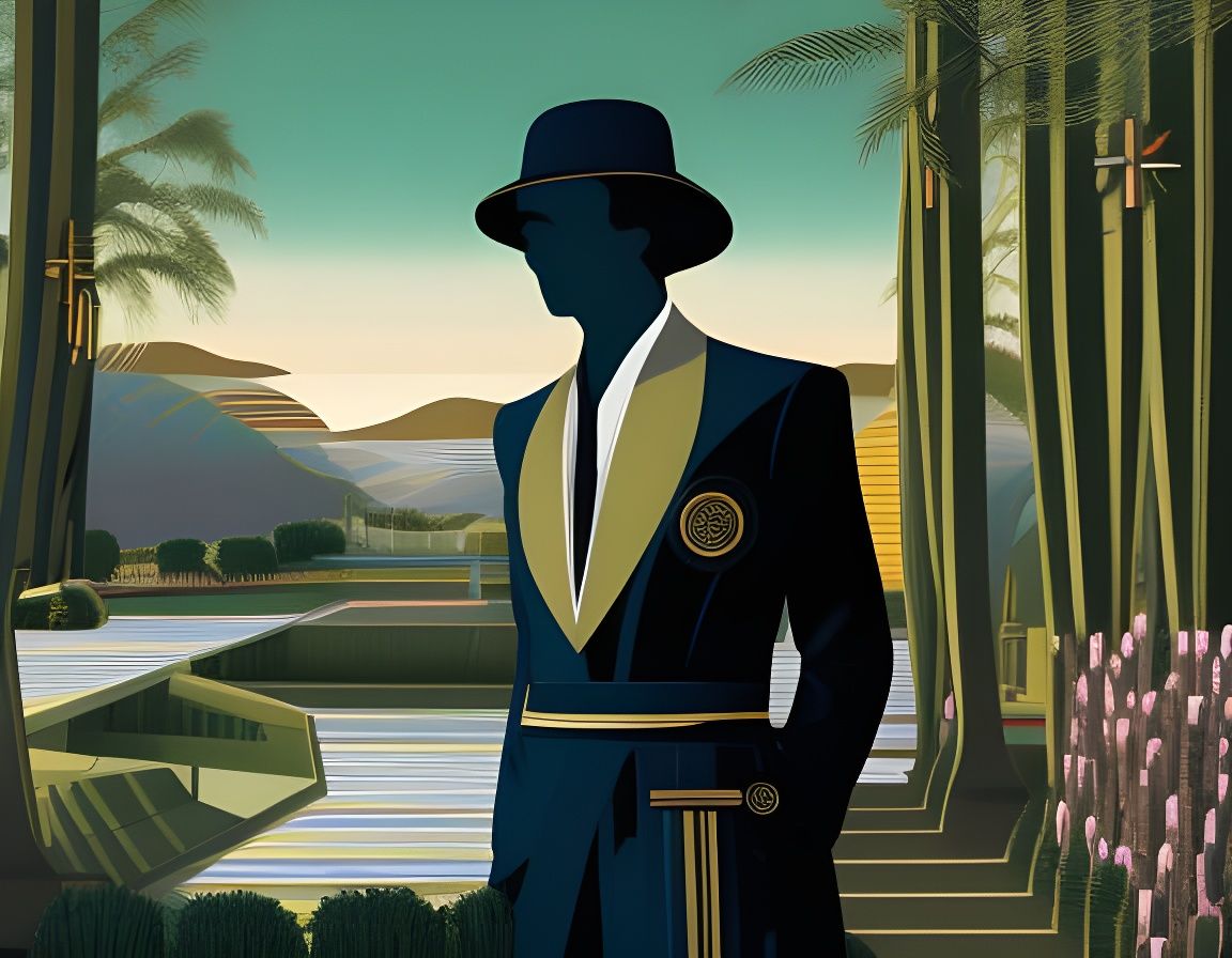 Art Deco Priestesses in Retro-Futuristic Style