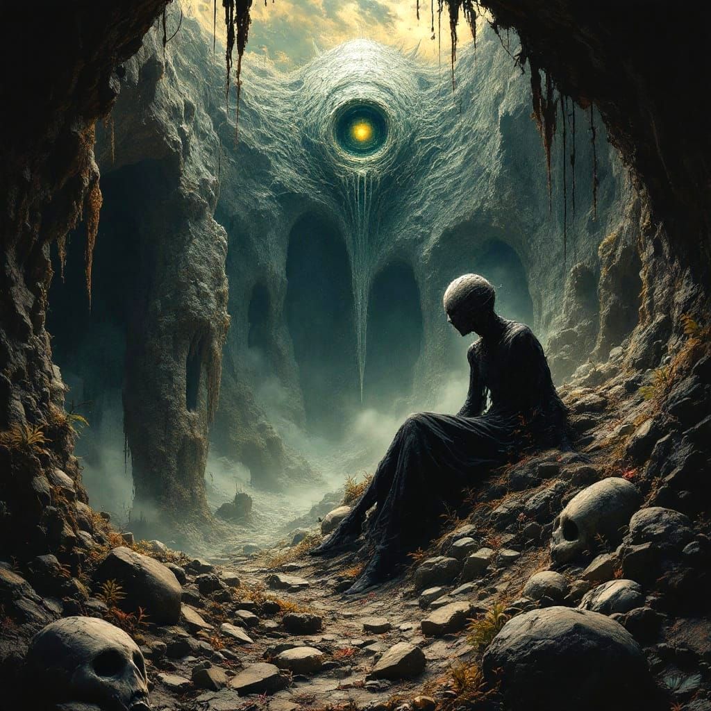 Ethereal Baroque Surrealism: Psychic Abyss Unveiled