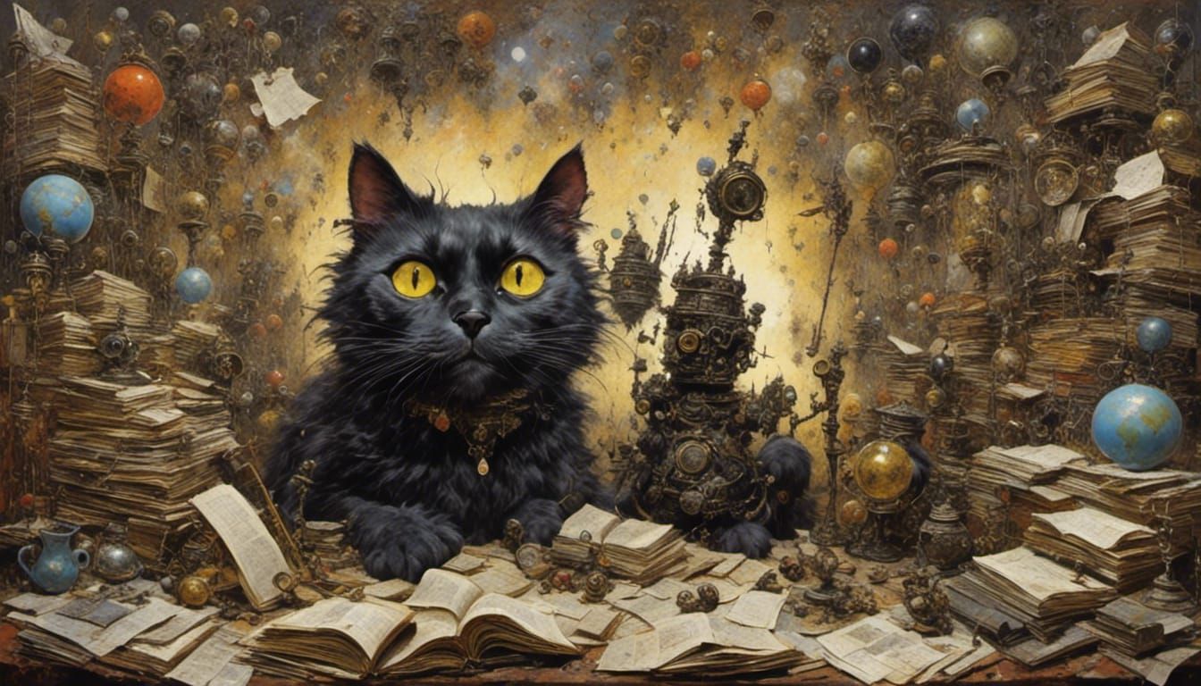 AI Generated Image of a Cat