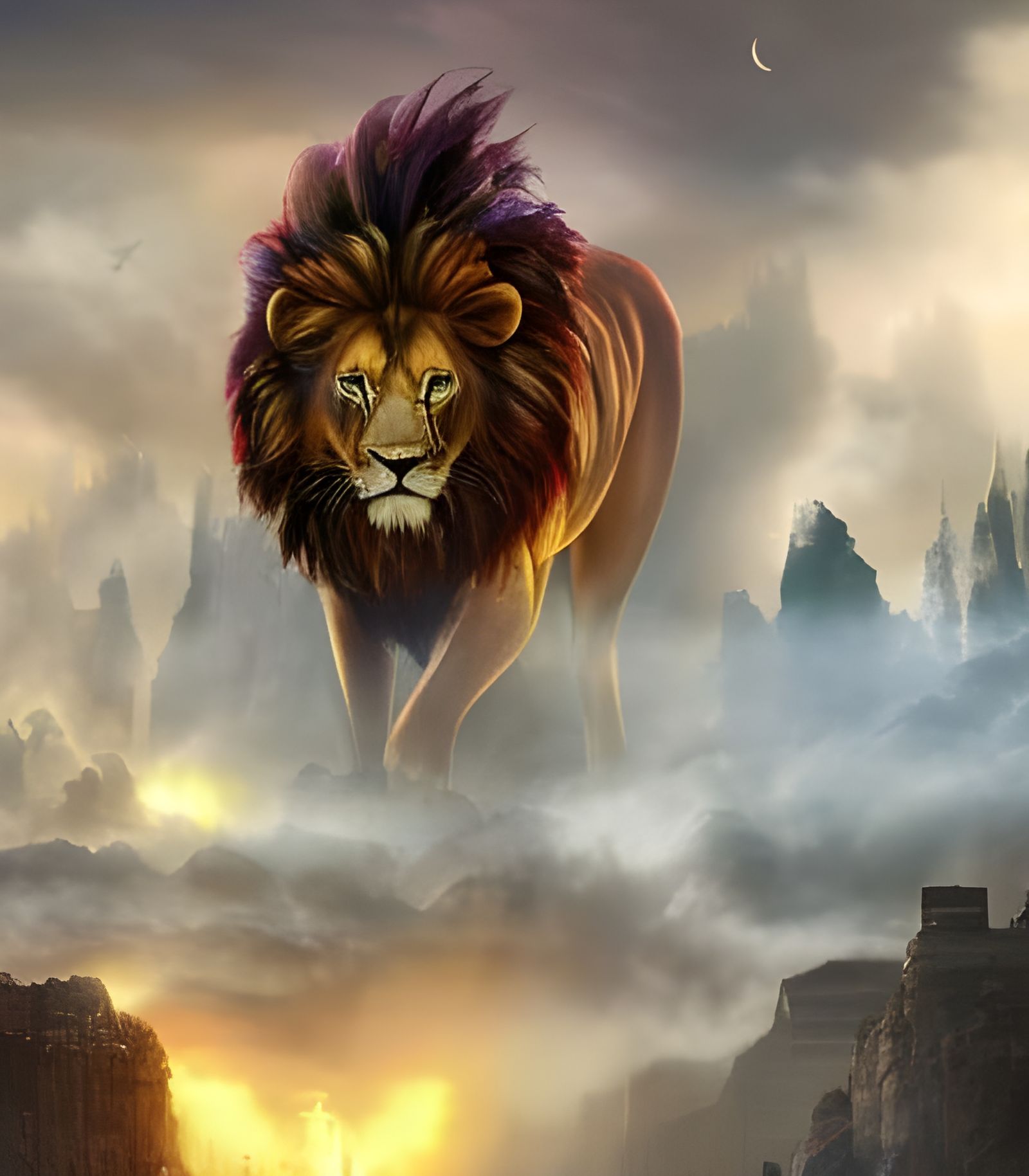 Post-apocalyptic Lion of Judah.