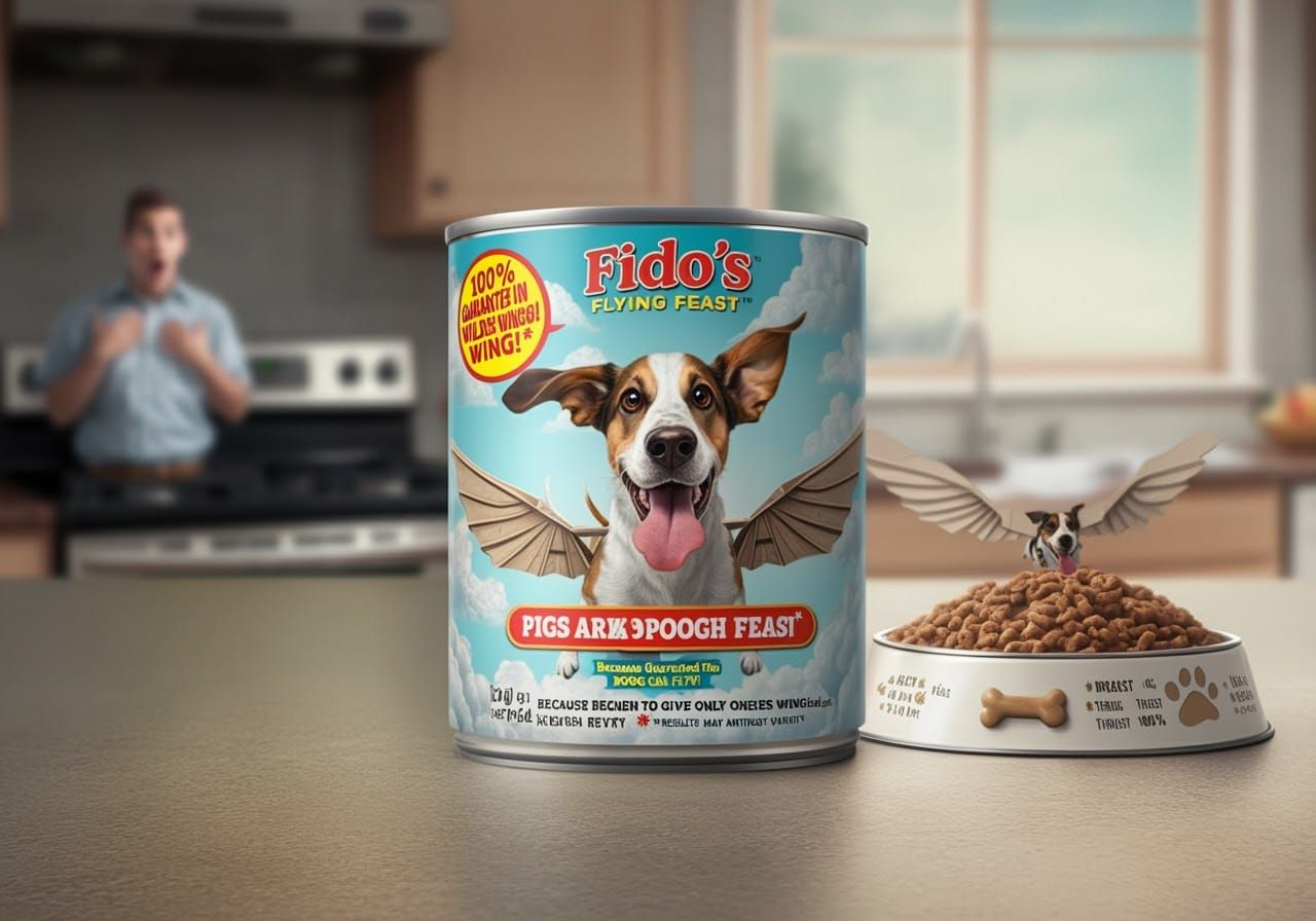 Fido's Flying Feast: Because Pigs aren't the only ones who c...