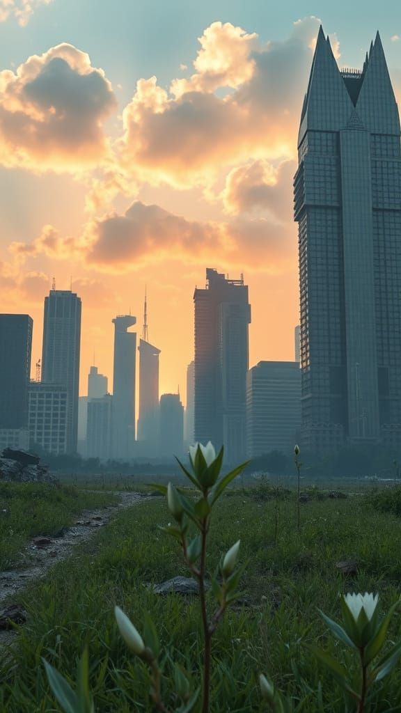 Post-Apocalyptic Landscape: Life Returns to Shattered World