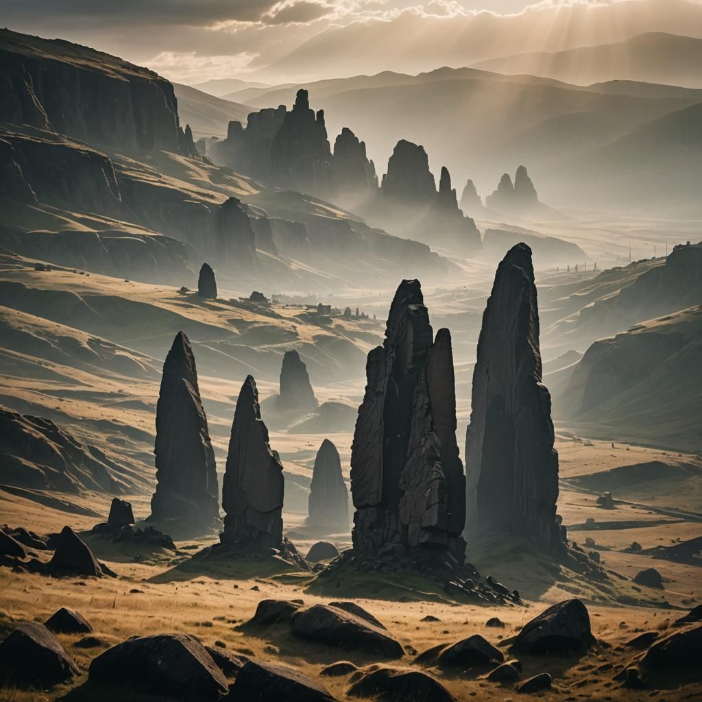 Mystical Monoliths of Armenia: Moody Landscape Photography