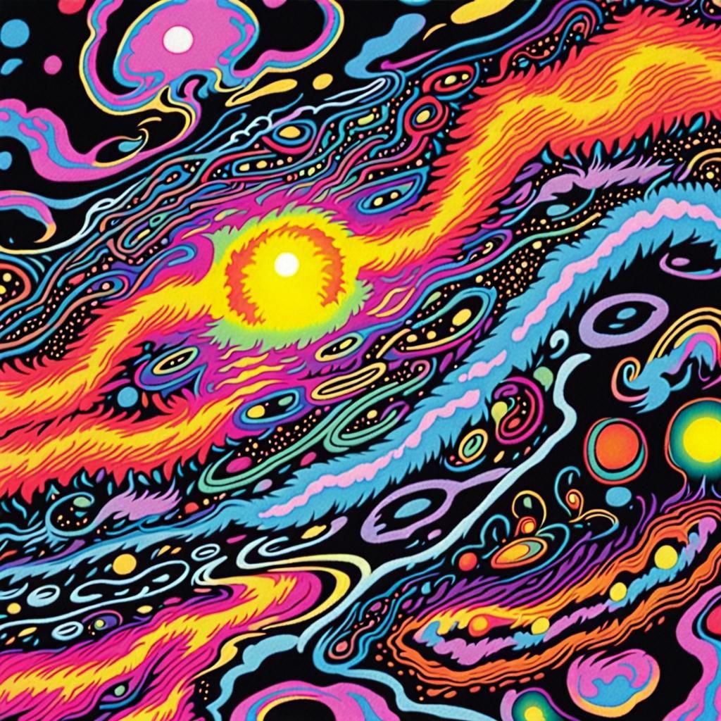 Quantum Entanglement of Tardigrade in Manga Anime Style