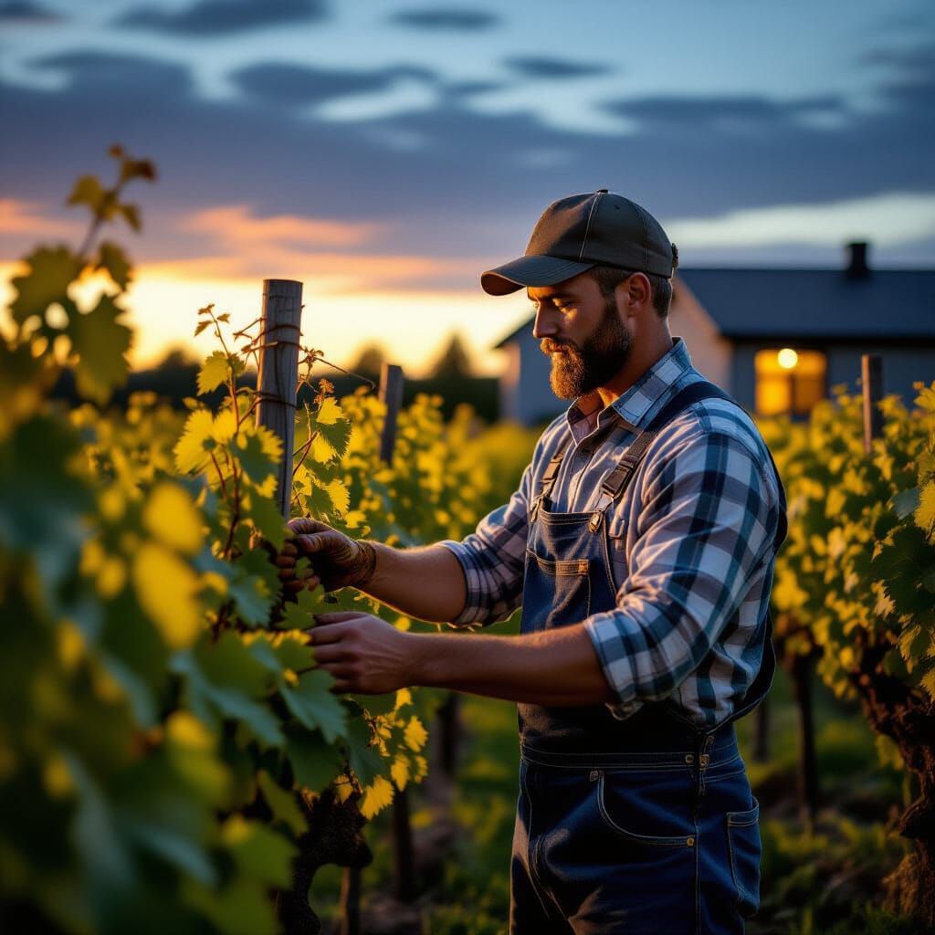 Twilight Winemaker Among Ancient Vines