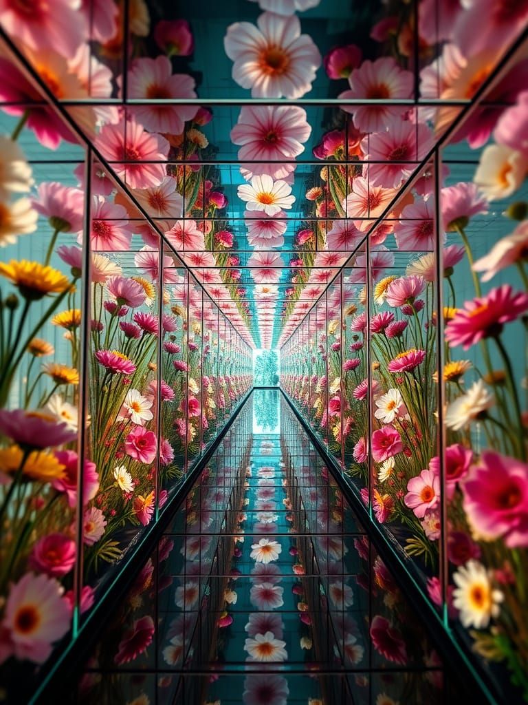 The Glass Walls of a Tunnel Made of Photochromatic Glass