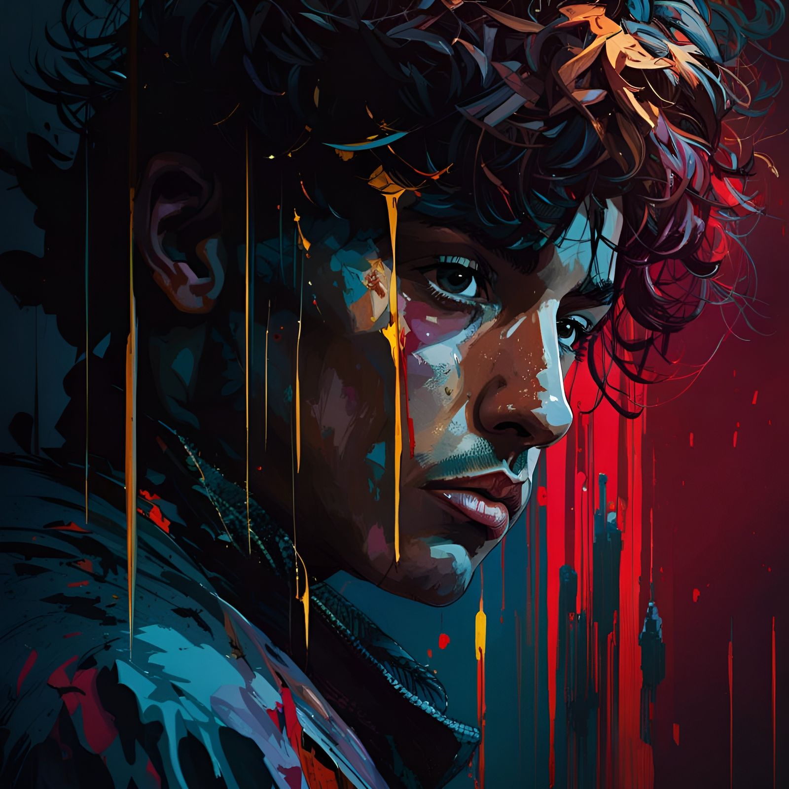 Portrait of a young man