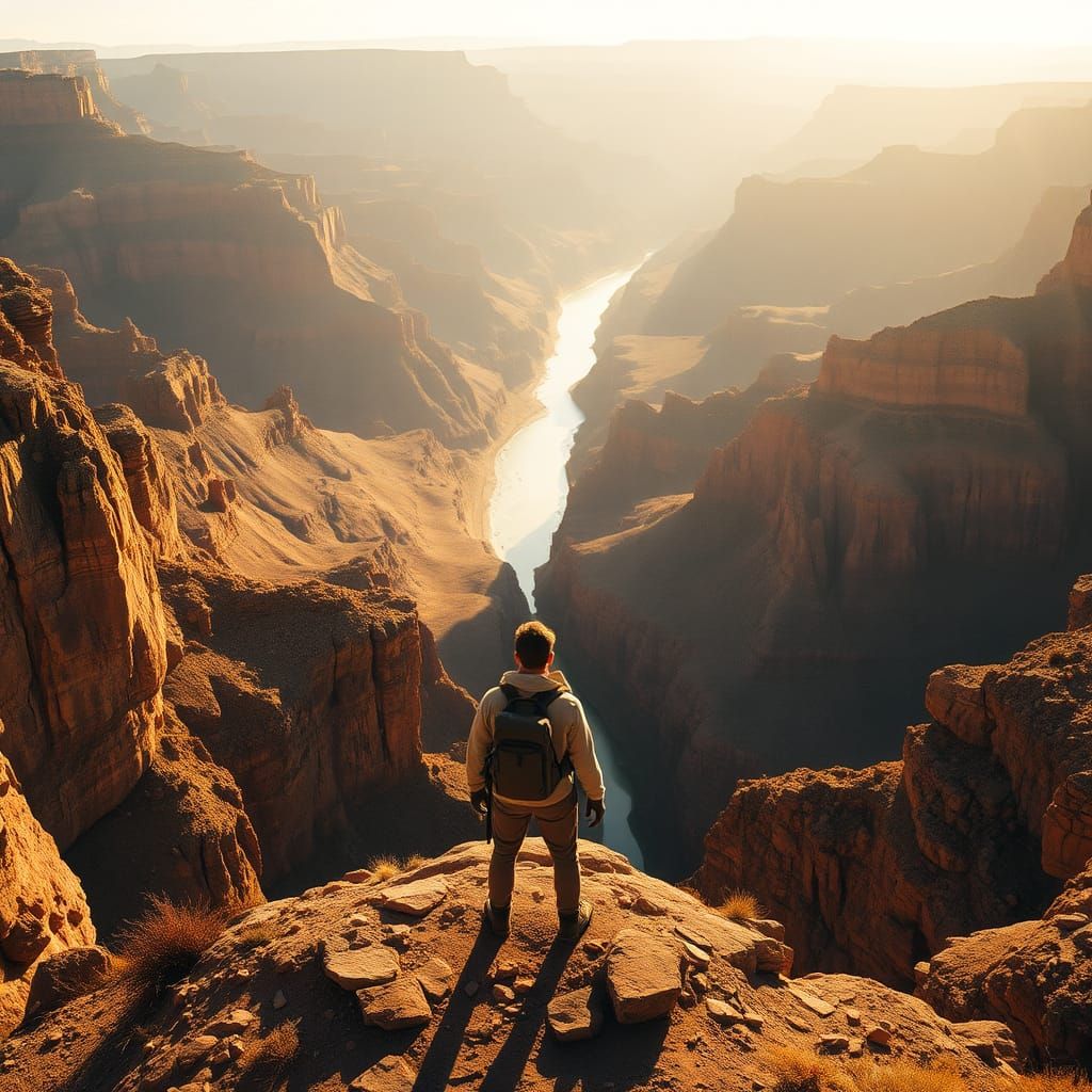 Grand Canyon Camper: Cinematic American Wilderness