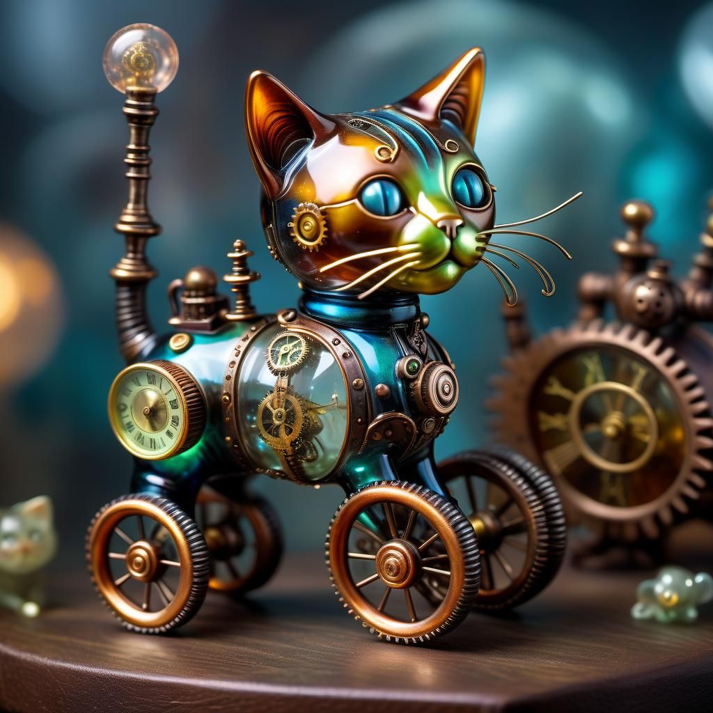 Cat figurine